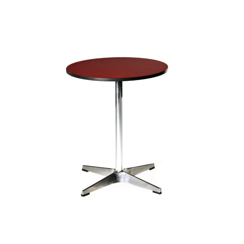 Café table, Red, Ø 600