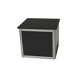 Podium, black 50 x 50 x 50 cm