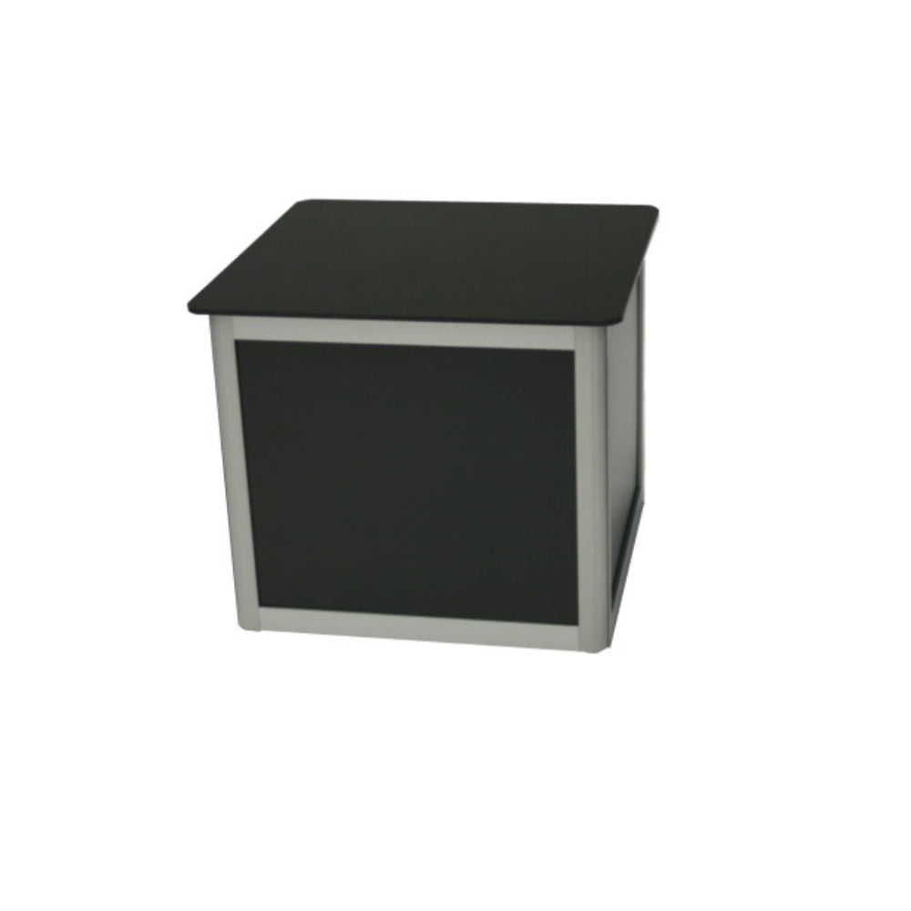 Podium, black 50 x 50 x 50 cm
