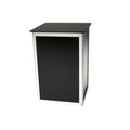 Podium, black 50 x 50 x 80 cm