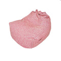 Bean Bag, Red / White melange