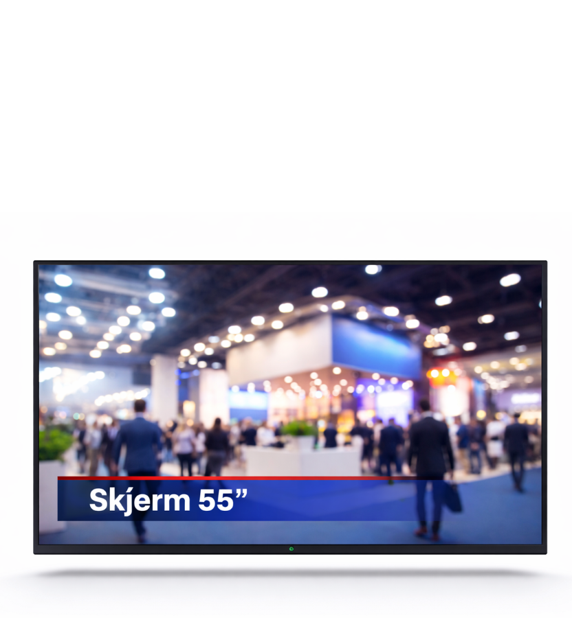 Skjerm 55″