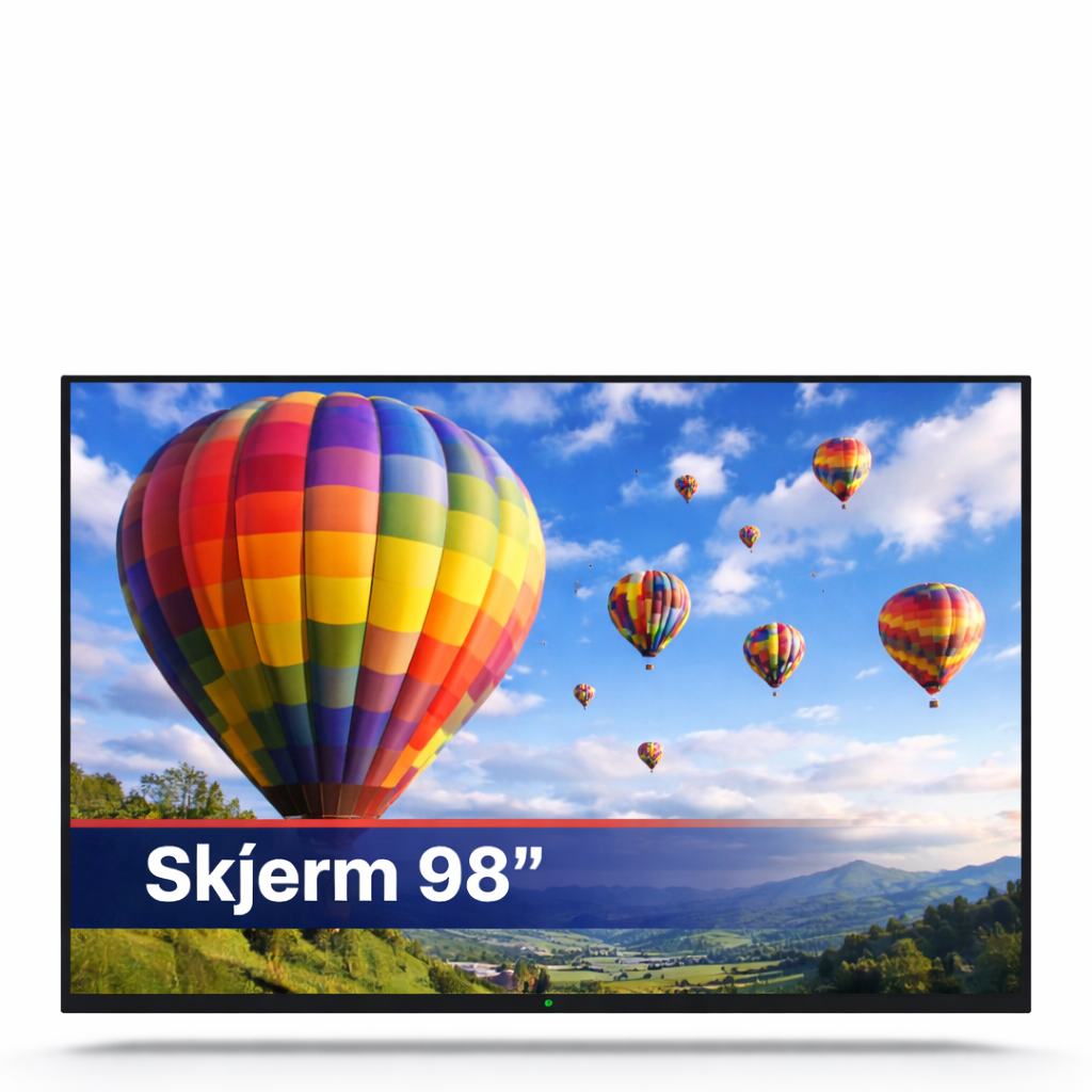 Skjerm 98″
